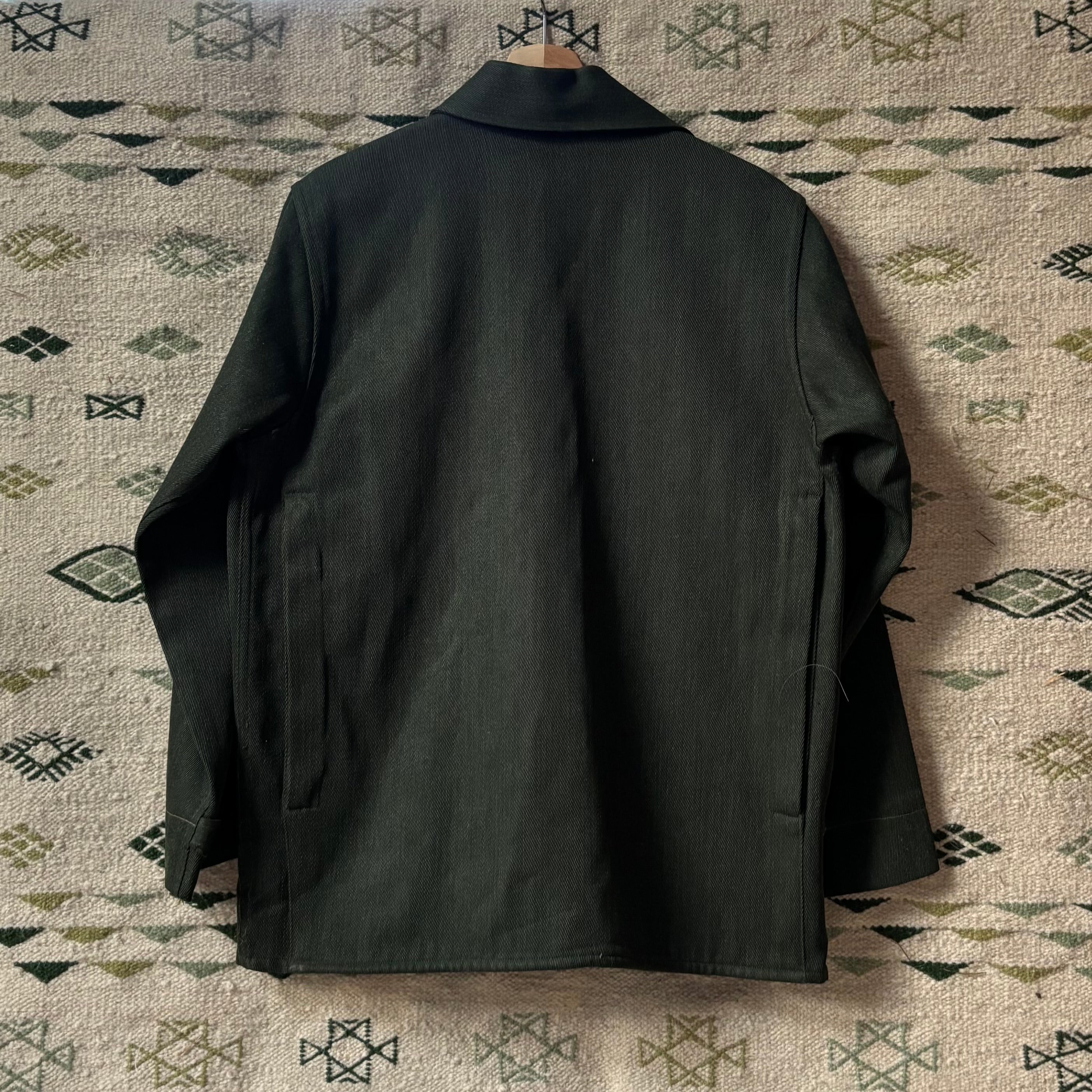 Vintage 40s Wool Whipcord Hercules Cruiser Jacket Sz L