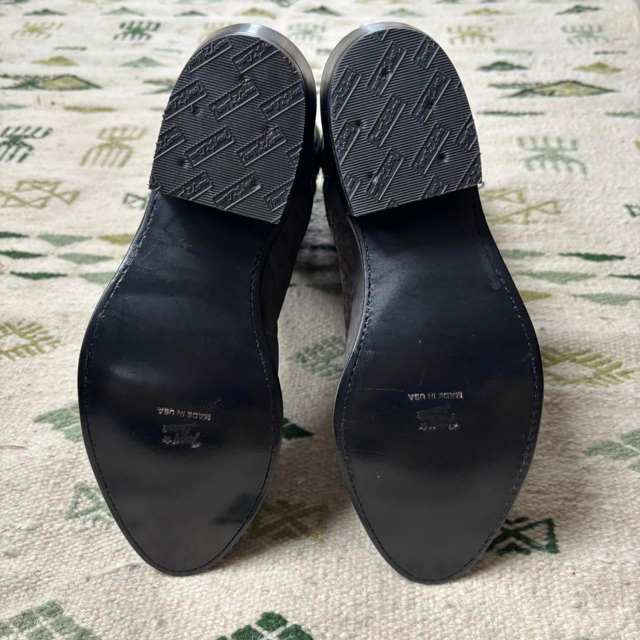 Vintage Tony Lama Elephant Skin Cowboy Boots Sz 8EE