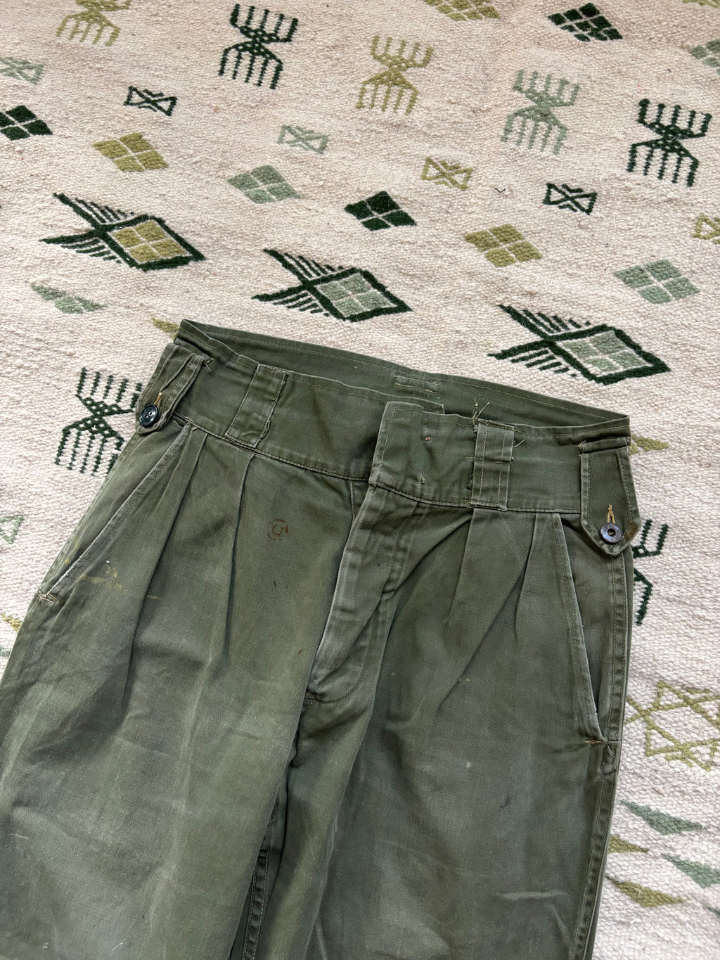 “Living Proof” 1950s European Military Pants 30x27
