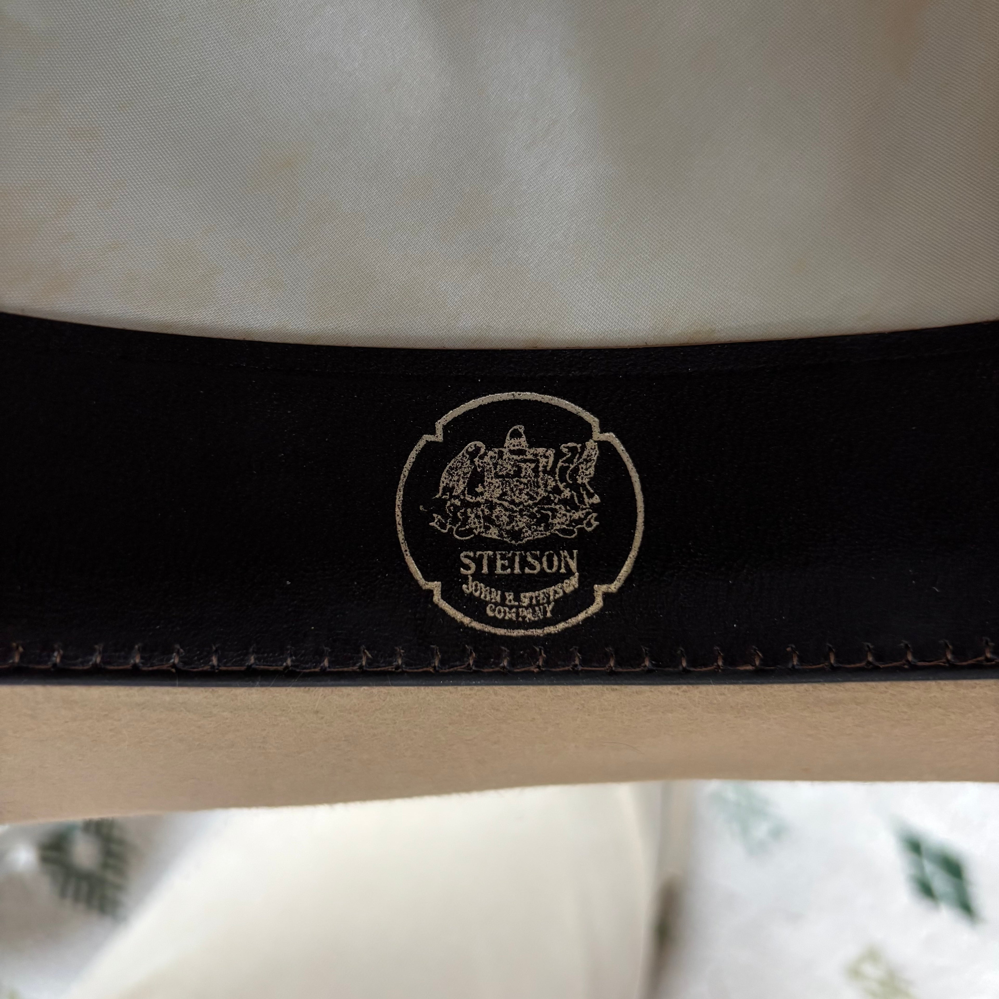 Vintage 60s Stetson Cowboy Hat Sz 7 3/8”