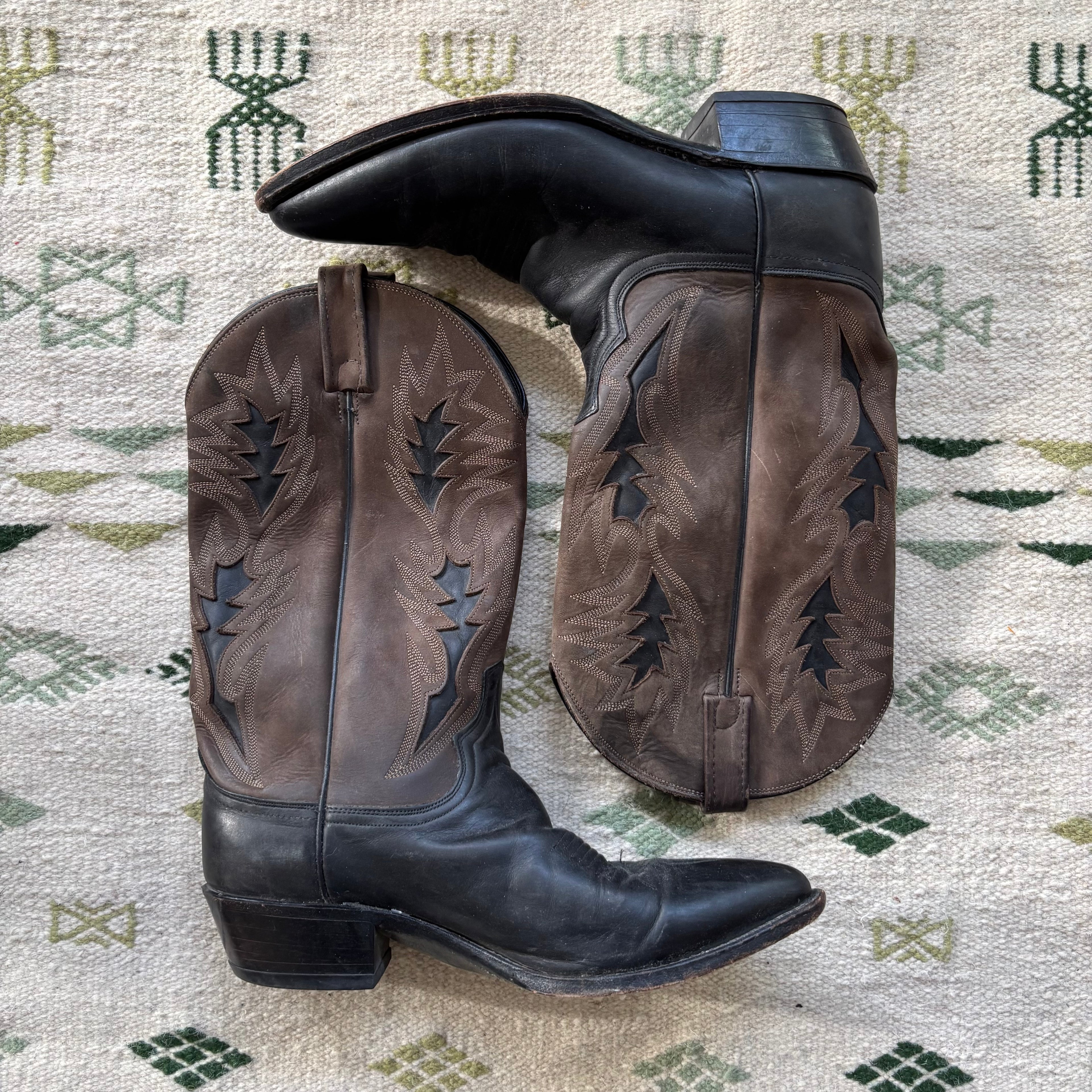“Backstreets” Vintage Cowboy Boots 10.5
