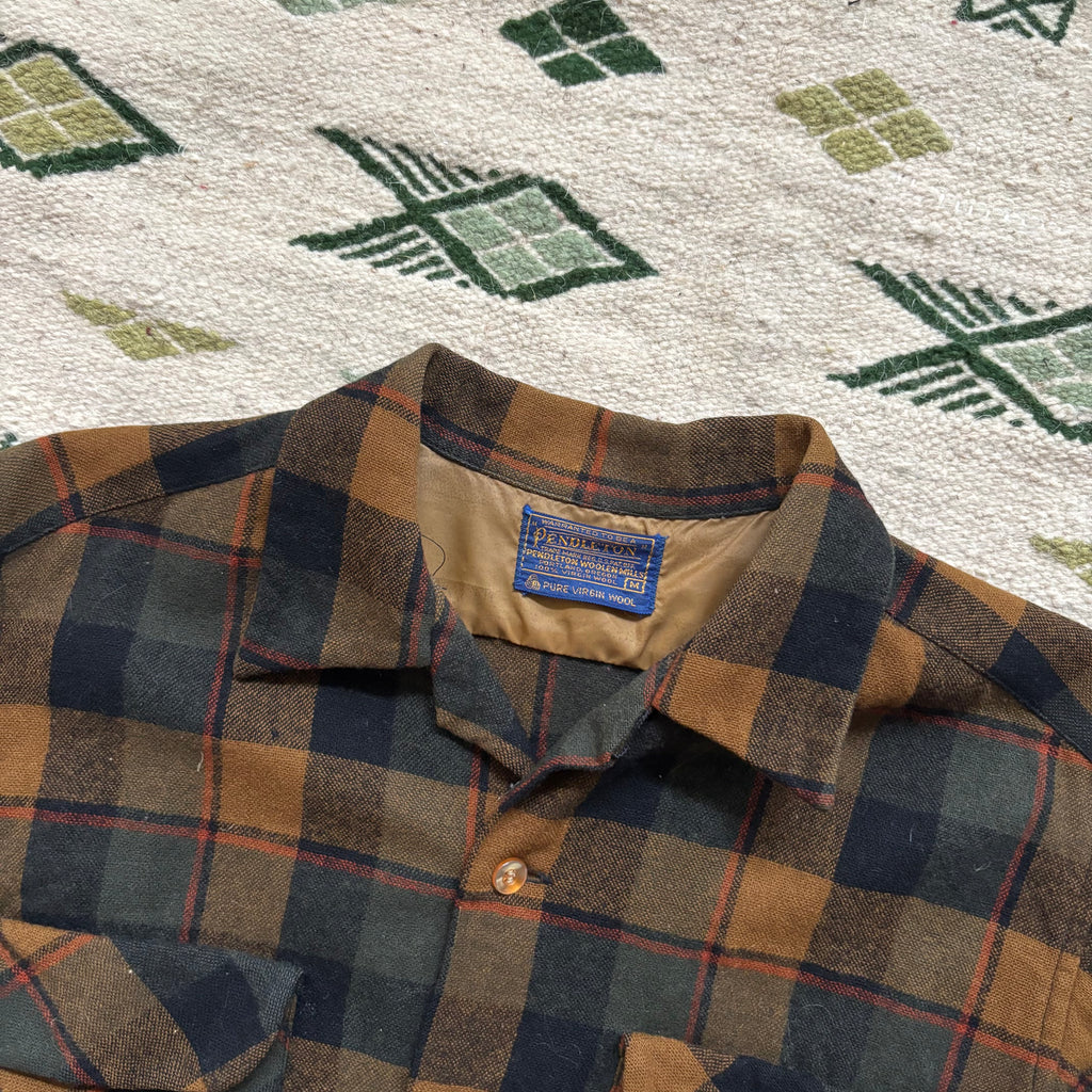 “Hello Sunshine” Pendleton Board Shirt Medium