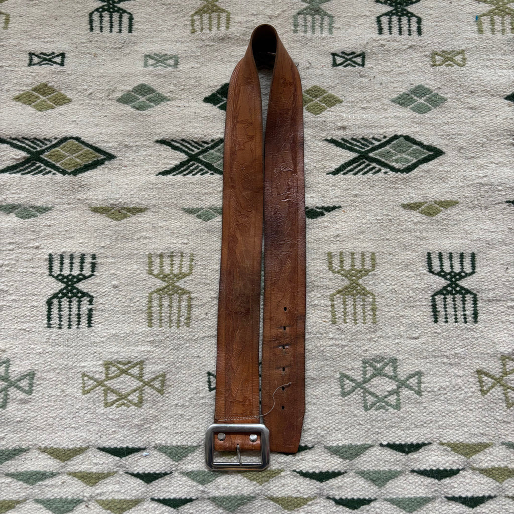 “Thunder Road” 1950s Leather Belt