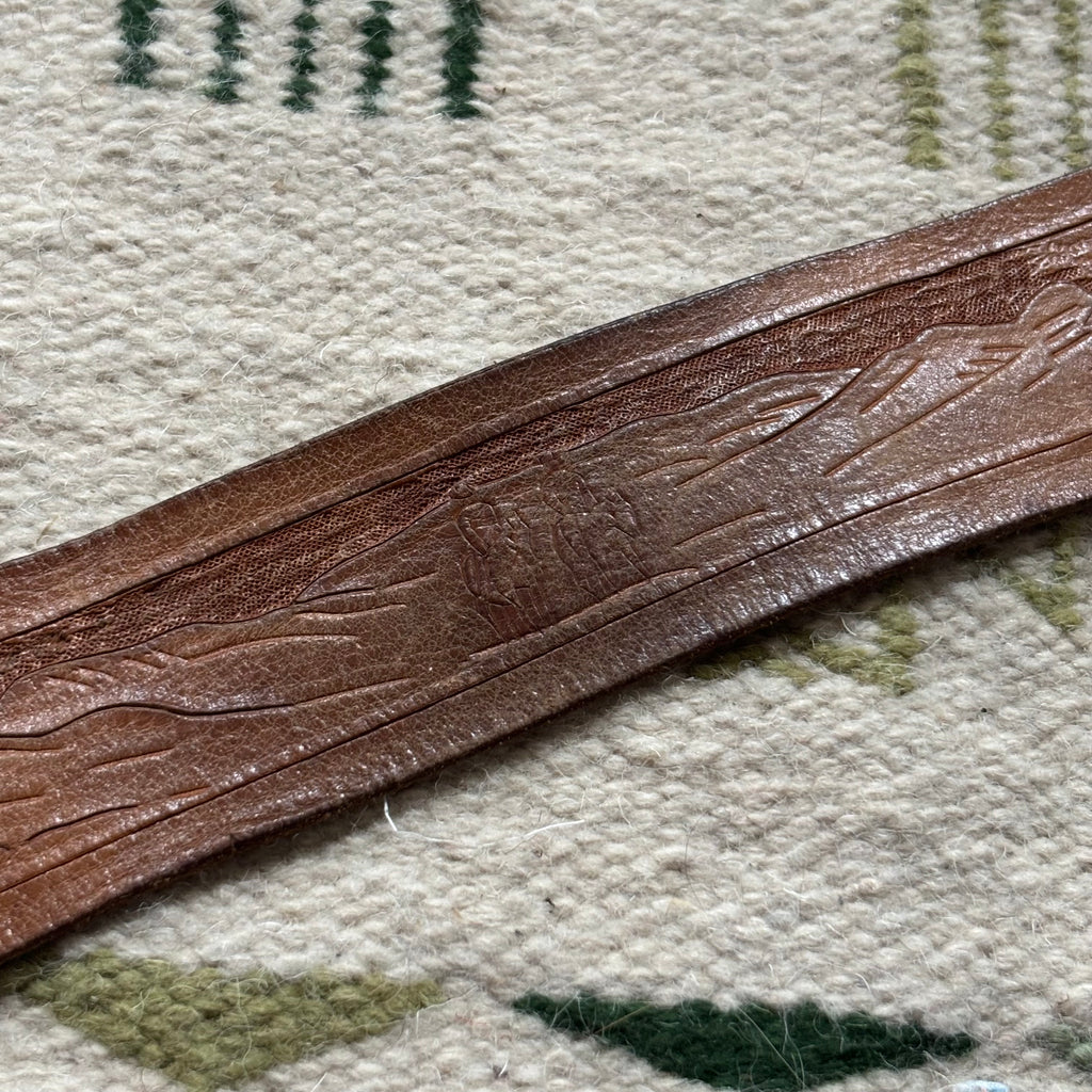 “Thunder Road” 1950s Leather Belt