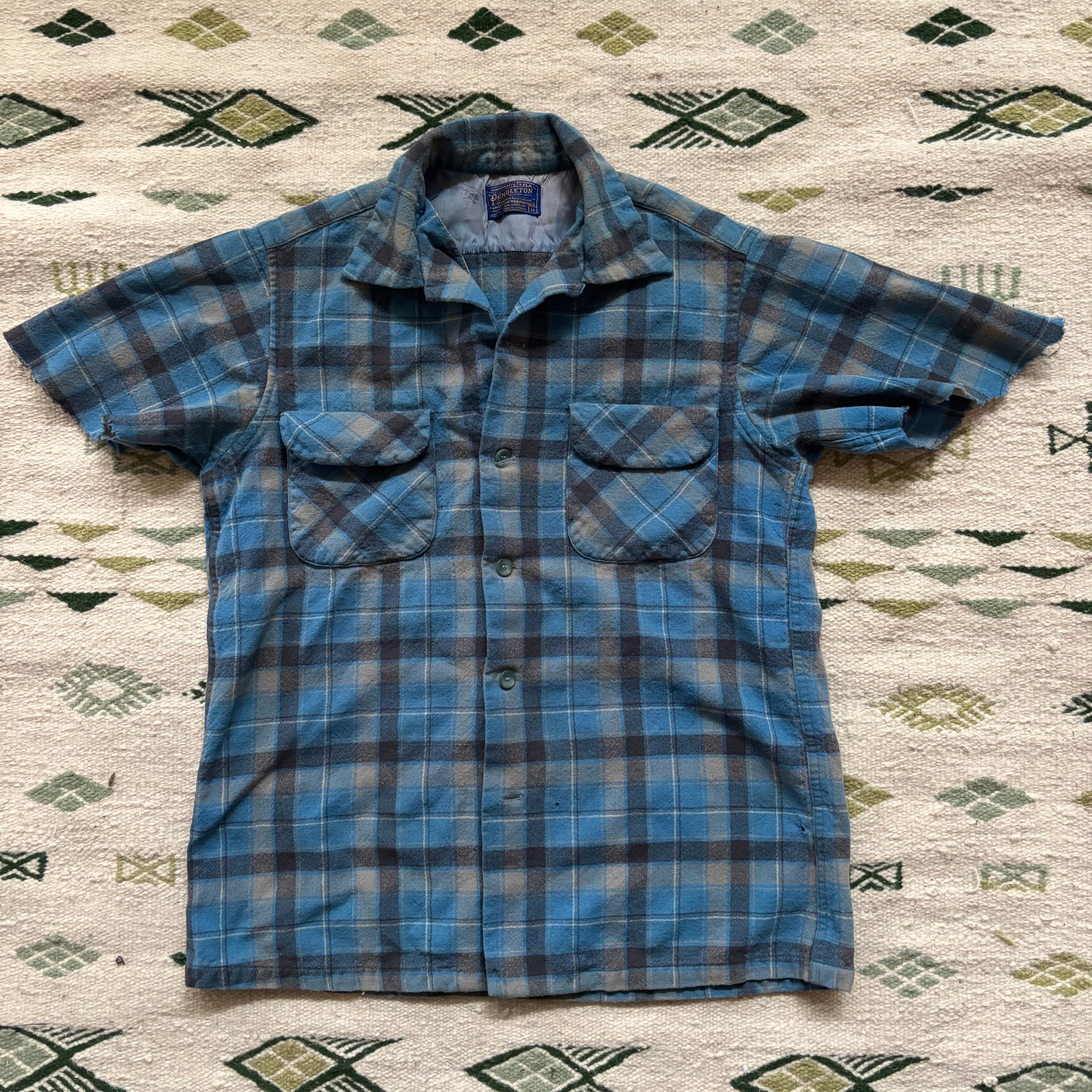 “Hungry Heart” 1950s Pendleton Shirt Medium