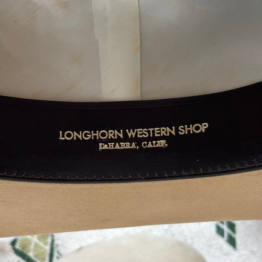Vintage 60s Stetson Cowboy Hat Sz 7 3/8”