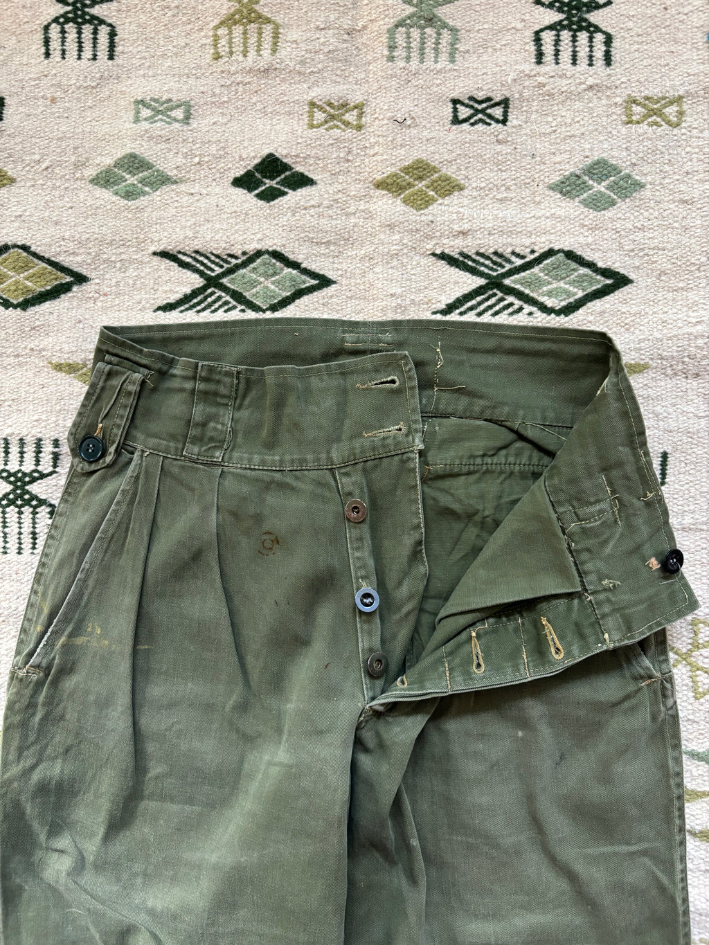 “Living Proof” 1950s European Military Pants 30x27