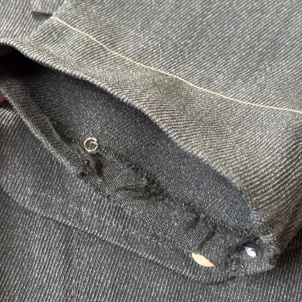 Vintage 40s Wool Whipcord Hercules Cruiser Jacket Sz L