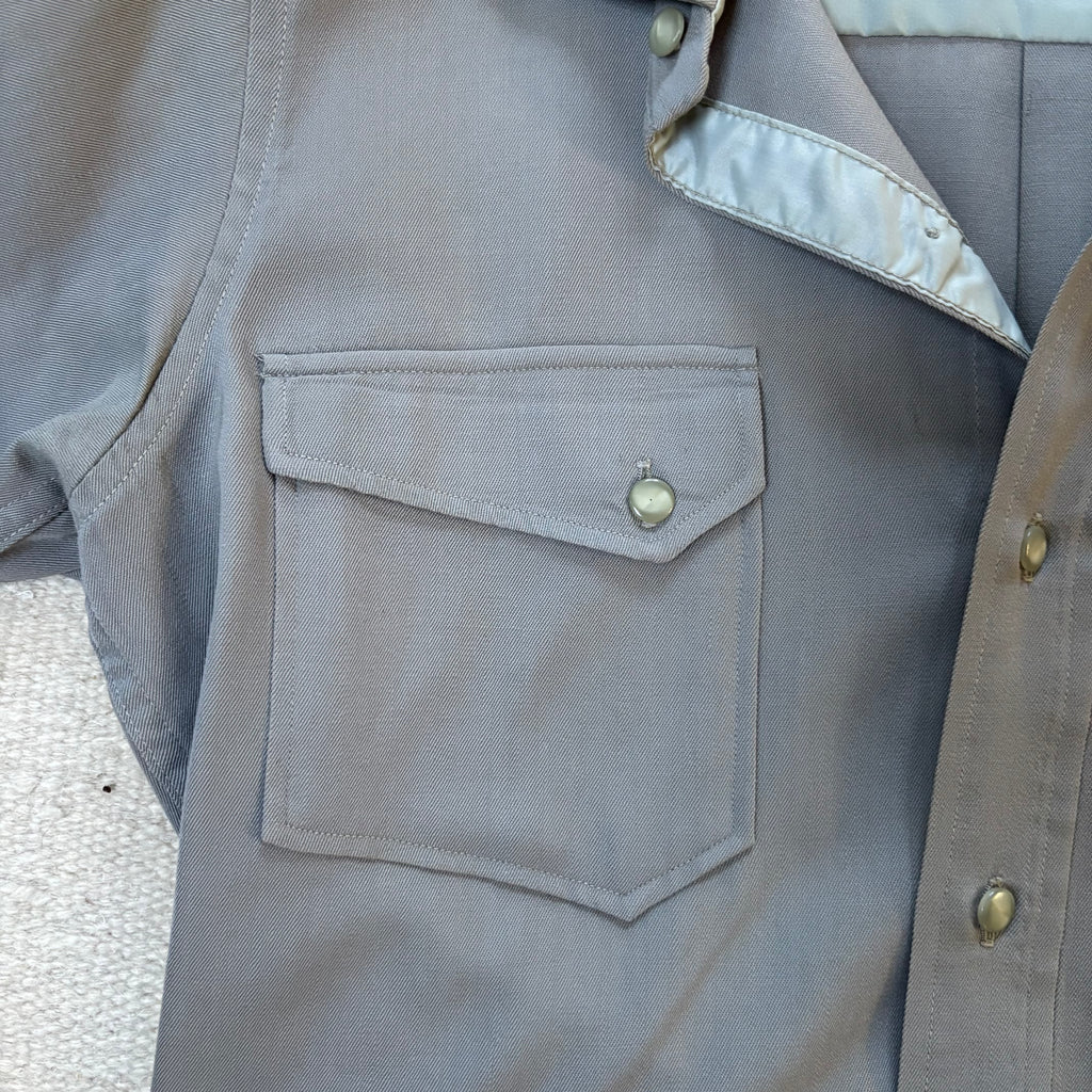 Vintage 50s Pendleton Gabardine Western Shirt Sz M