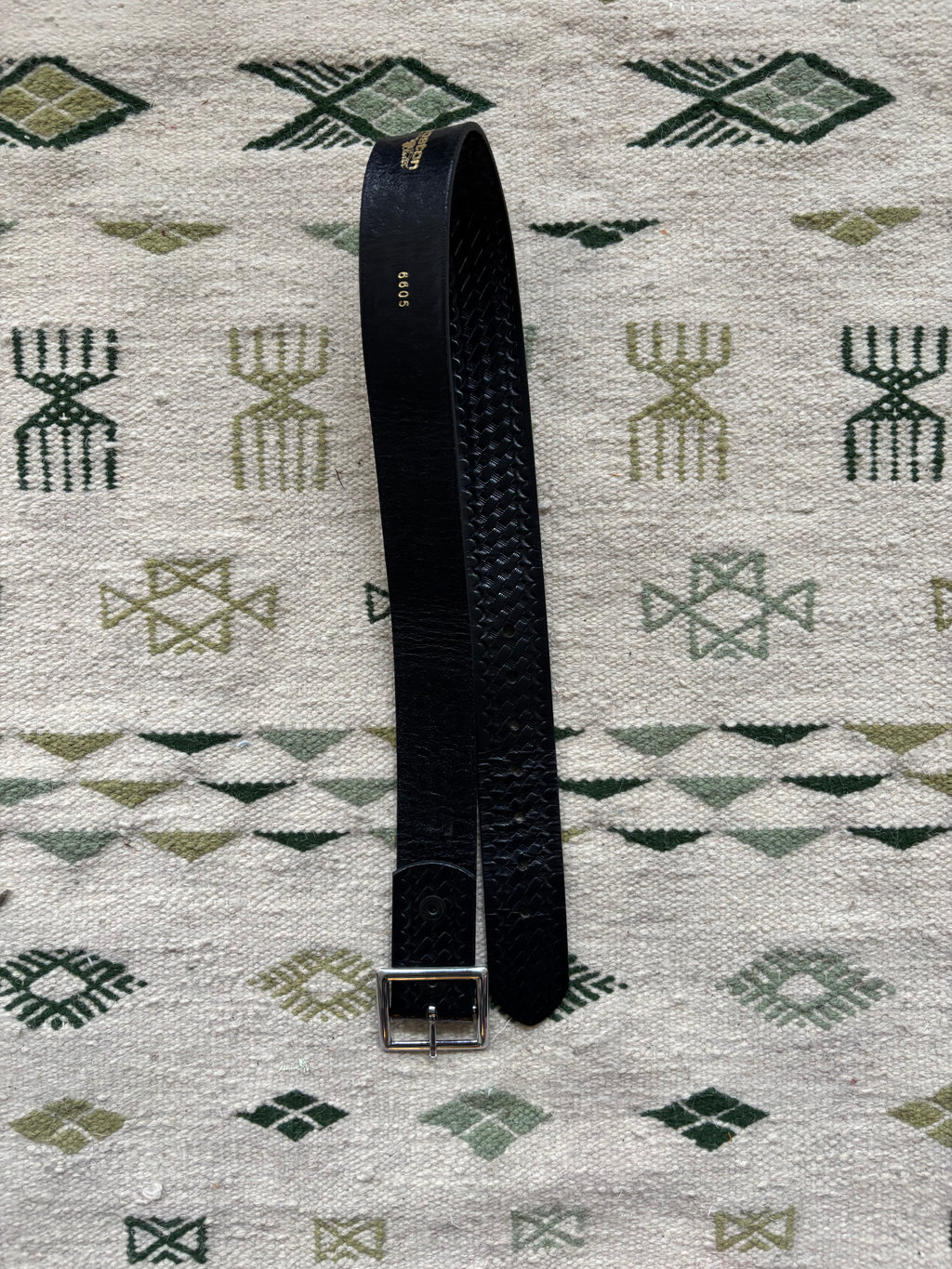 “The Rising” Leather Garrison Belt