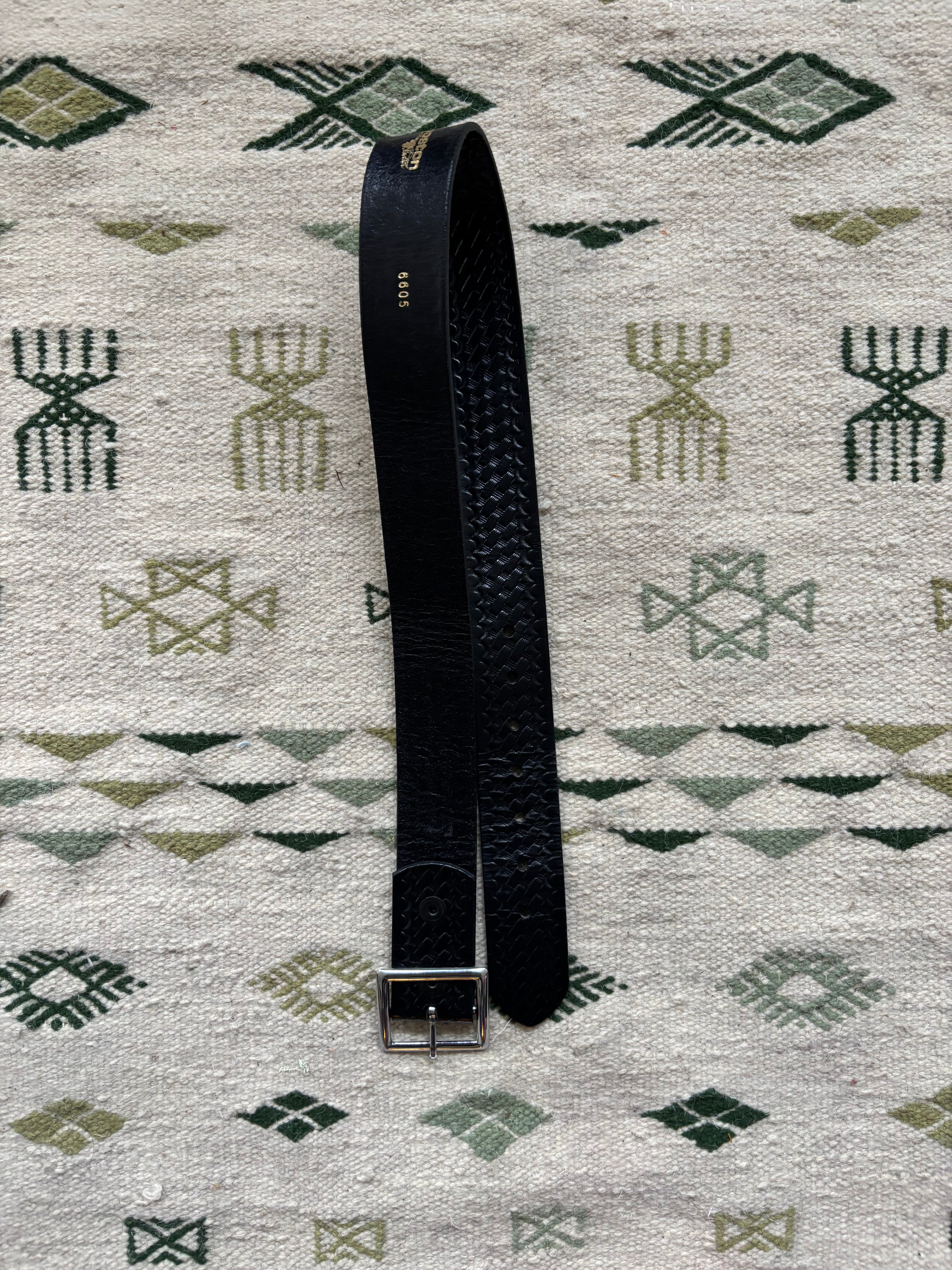 “The Rising” Leather Garrison Belt