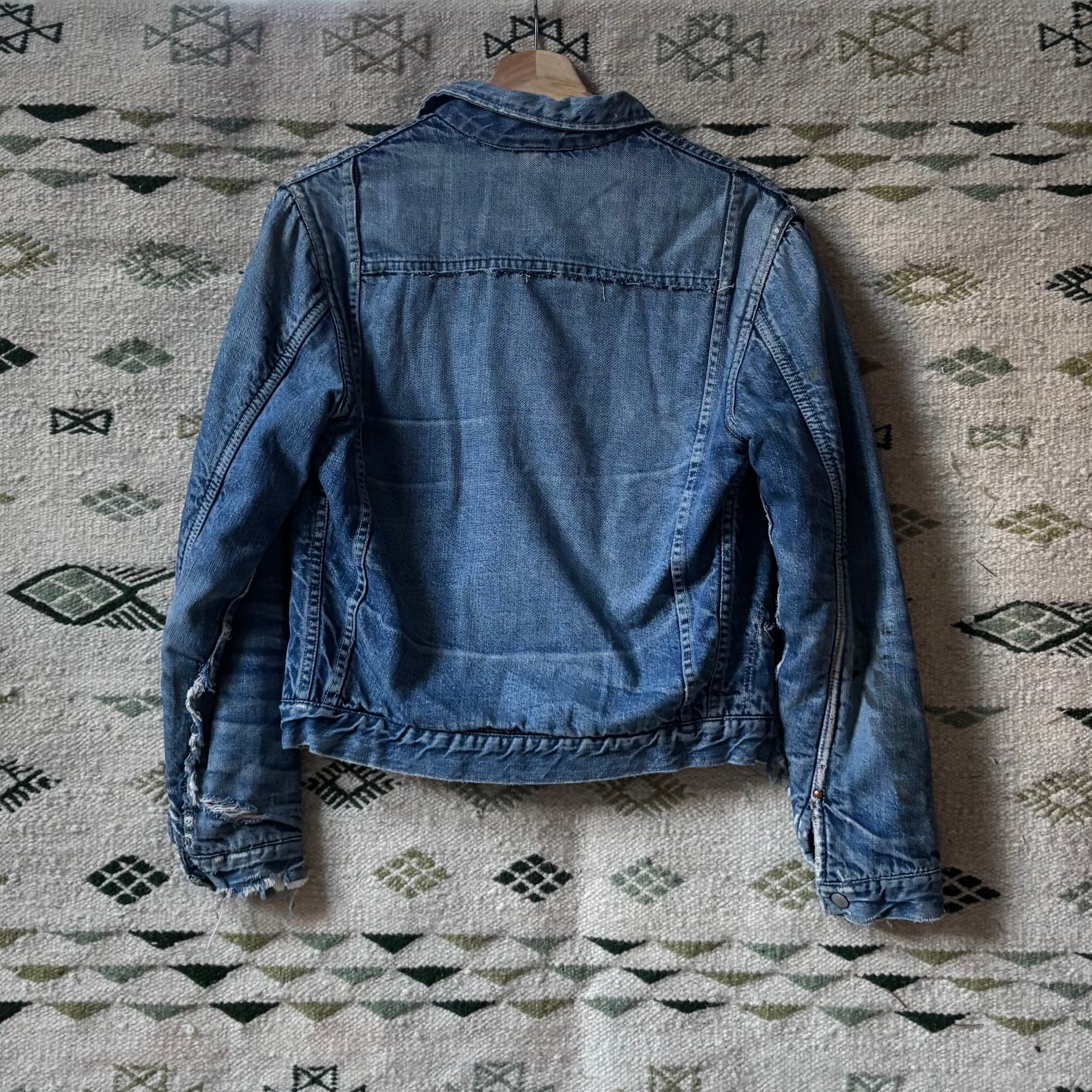 Vintage 60s Ranchcraft Selvedge Type 2 Denim Jacket Sz S
