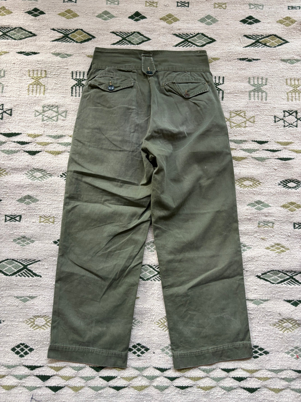 “Living Proof” 1950s European Military Pants 30x27