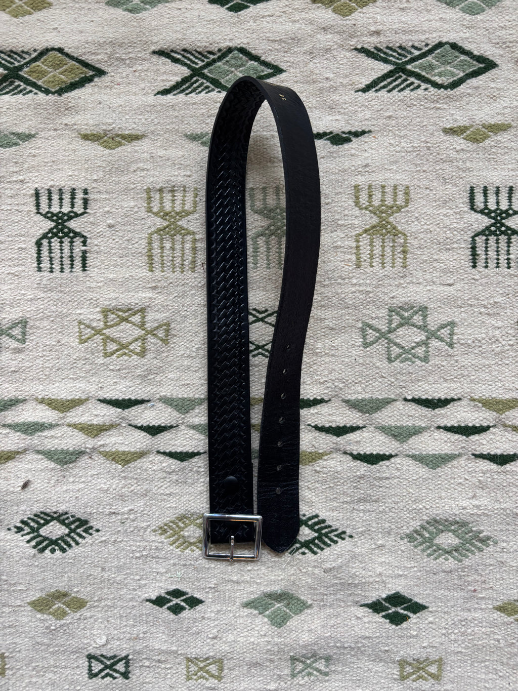 “The Rising” Leather Garrison Belt