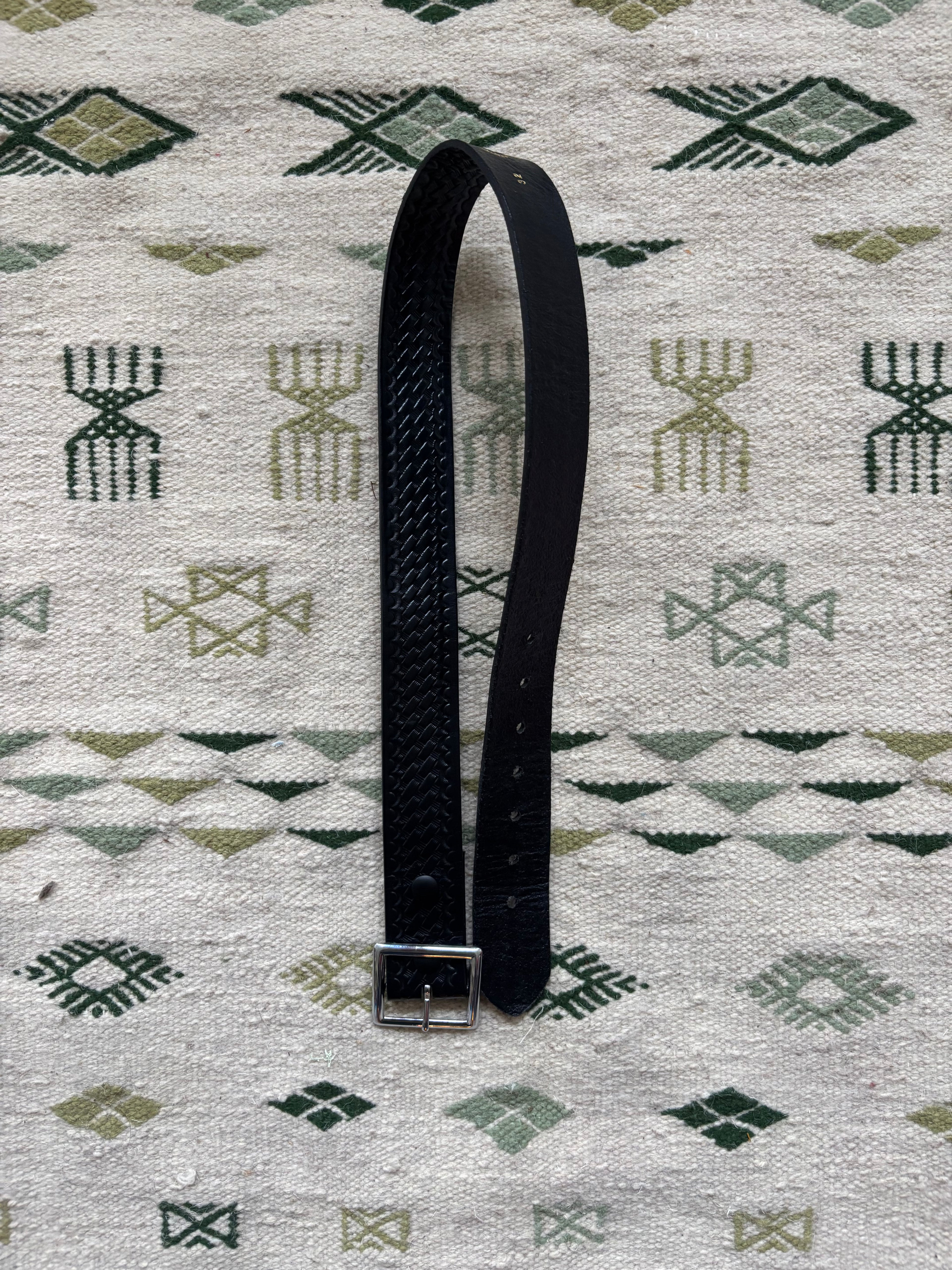 “The Rising” Leather Garrison Belt