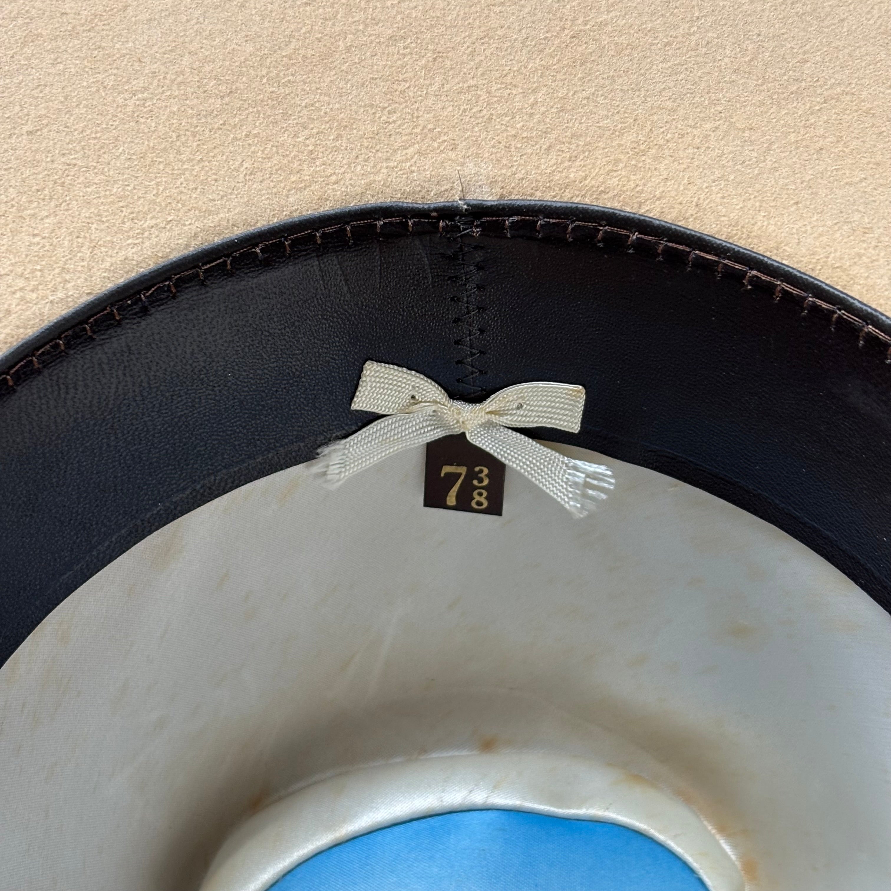 Vintage 60s Stetson Cowboy Hat Sz 7 3/8”